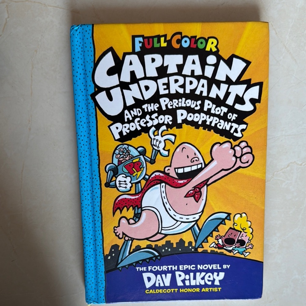 Captain Underpants Book